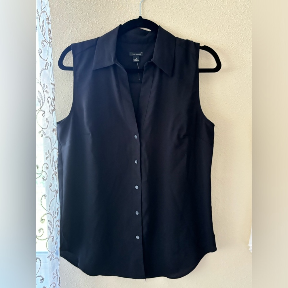 Ann Taylor Sleeveless Shirt